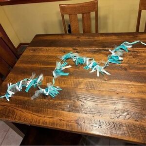 Decorative Ribbon Bunting Wall Decor - tween/teen room